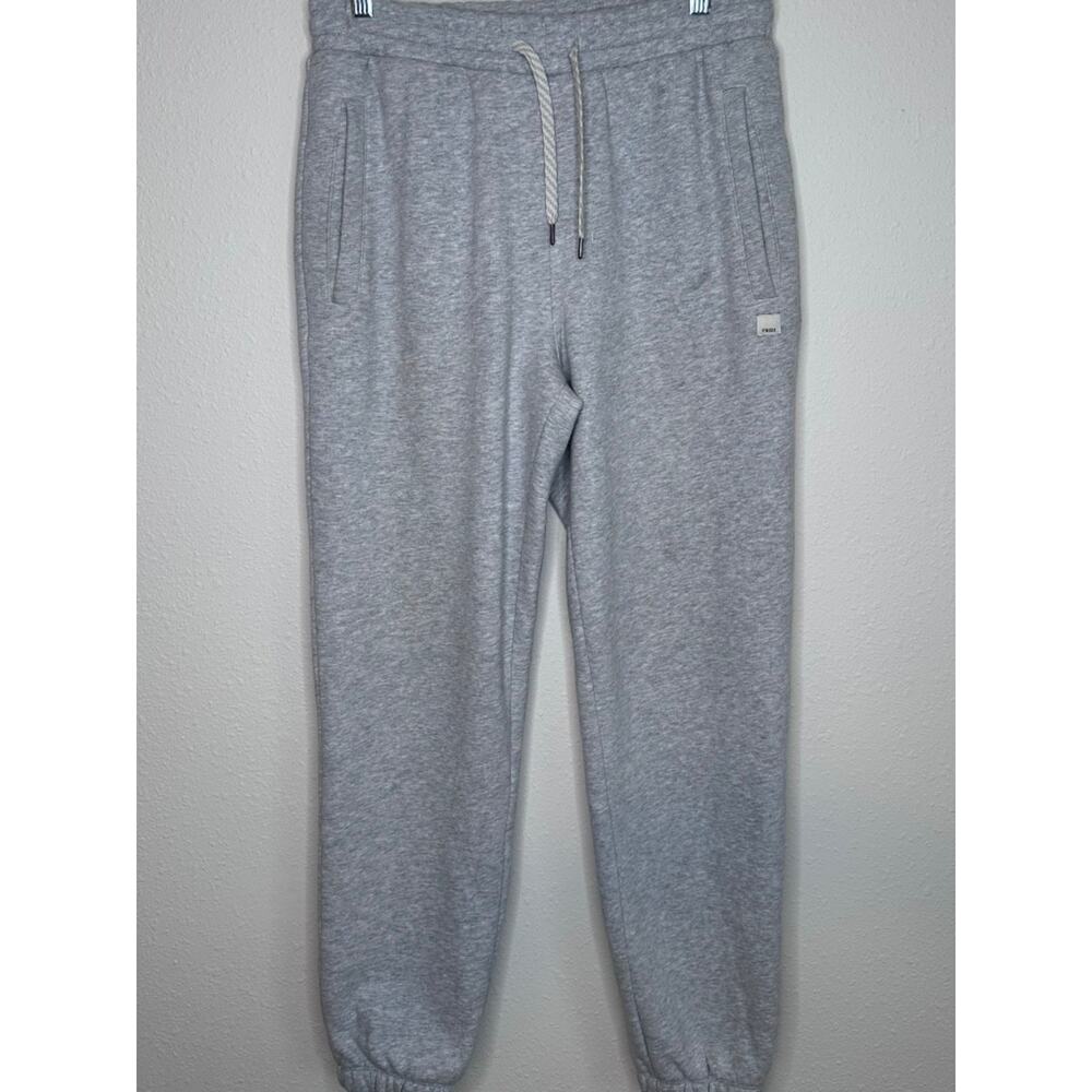 Vuori Seaside Men's Fleece Sweatpant, Light Heather Grey, Size Small